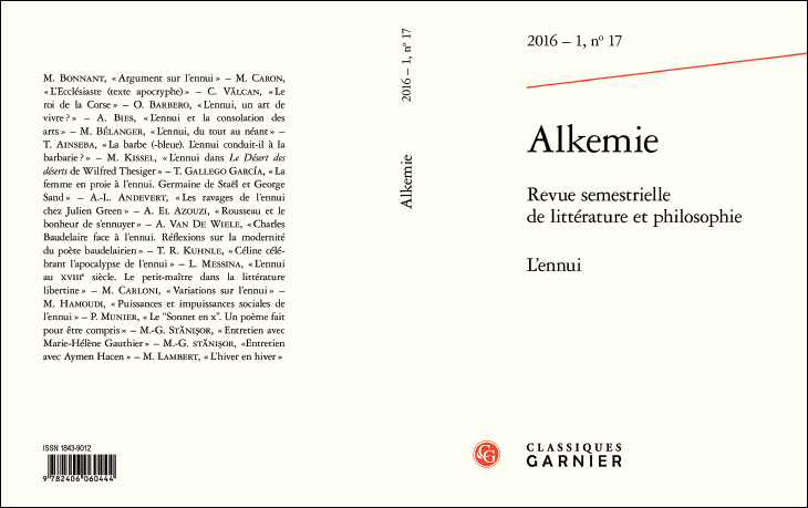 alkemie l'ennui